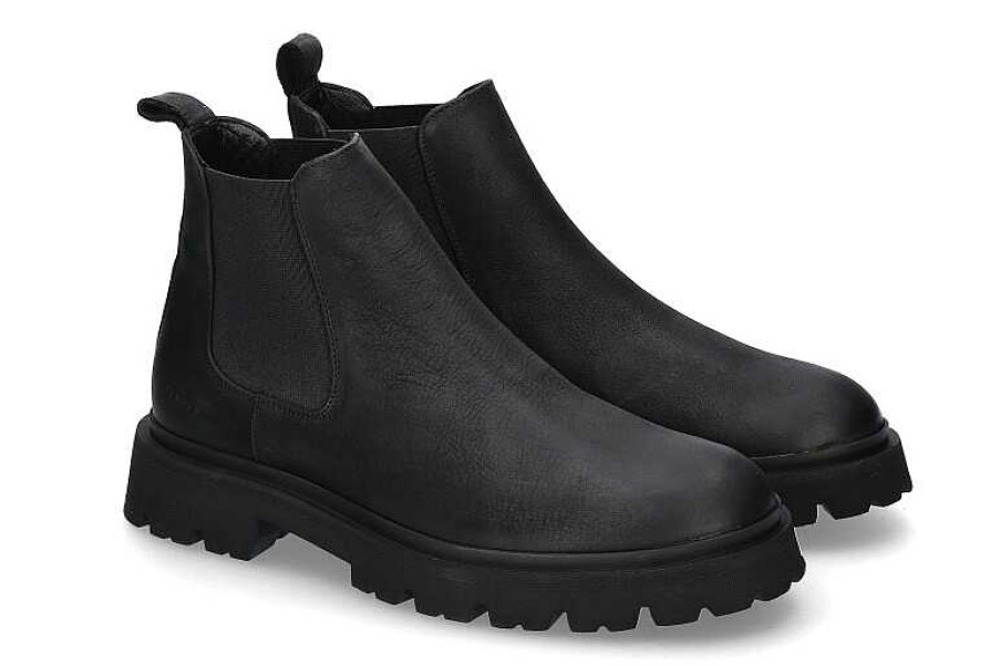 Boots | Copenhagen Copenhagen Chelsea Boot Waxed Nabuc Black