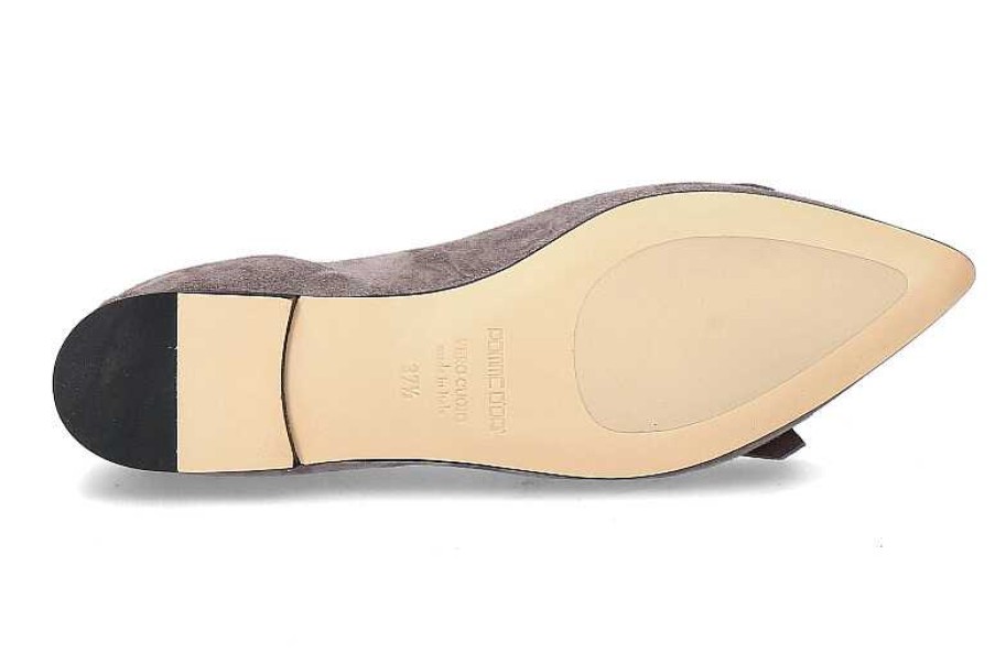 Flats | Pomme D'Or Pomme D'Or Slipper Grace Camoscio Tortora