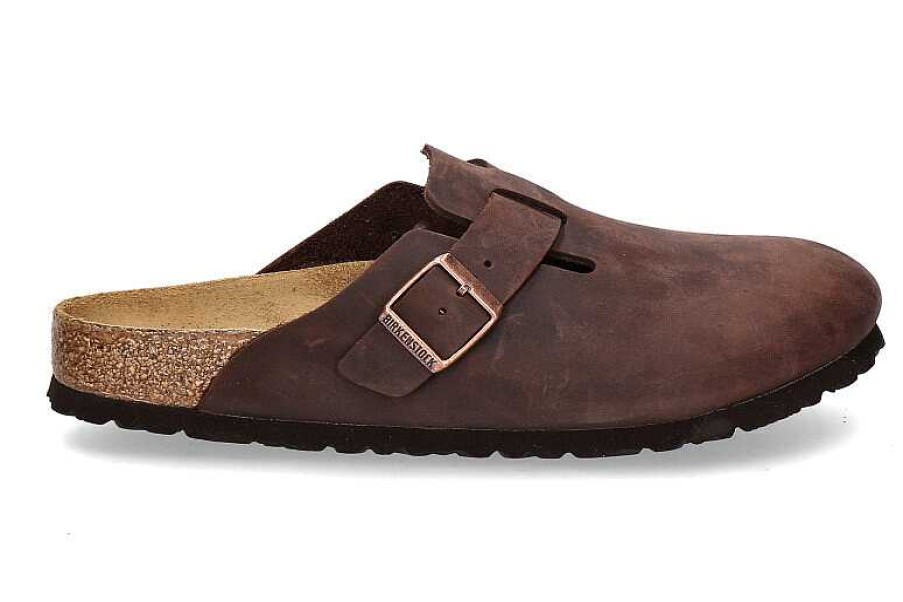 Sandals | Birkenstock Birkenstock Clogs Boston Schmal Naturleder Habana