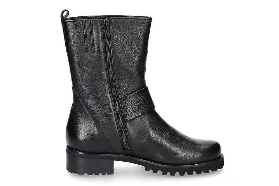 Boots | Hassia Hassia Ankle Boots Amsterdam H-Weite Foulardcalf Black