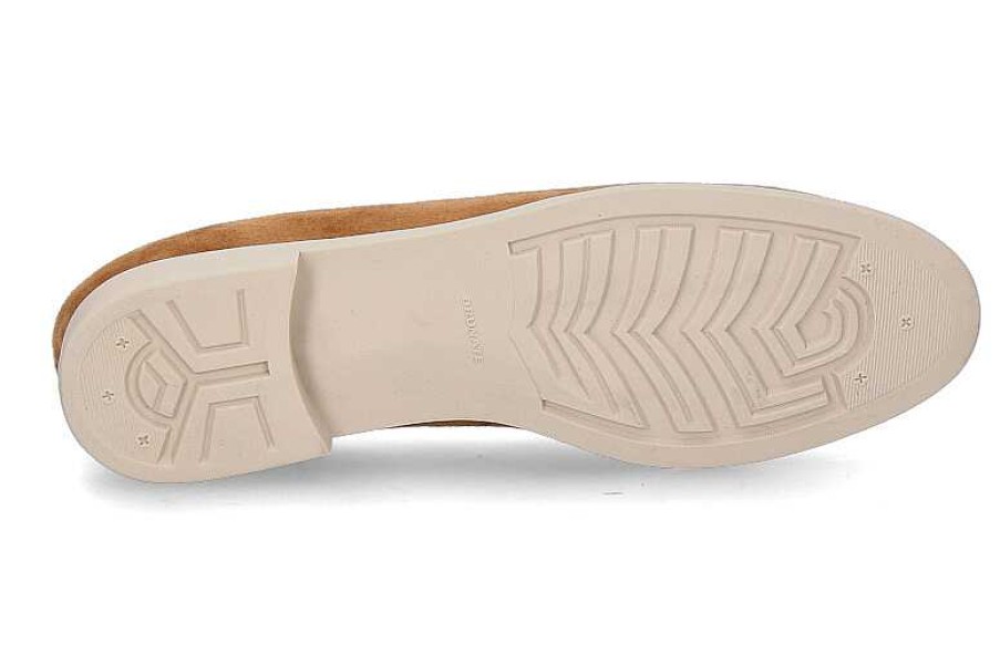 Flats | Brunate Brunate Loafer Camoscio Cider Nappa Brandy