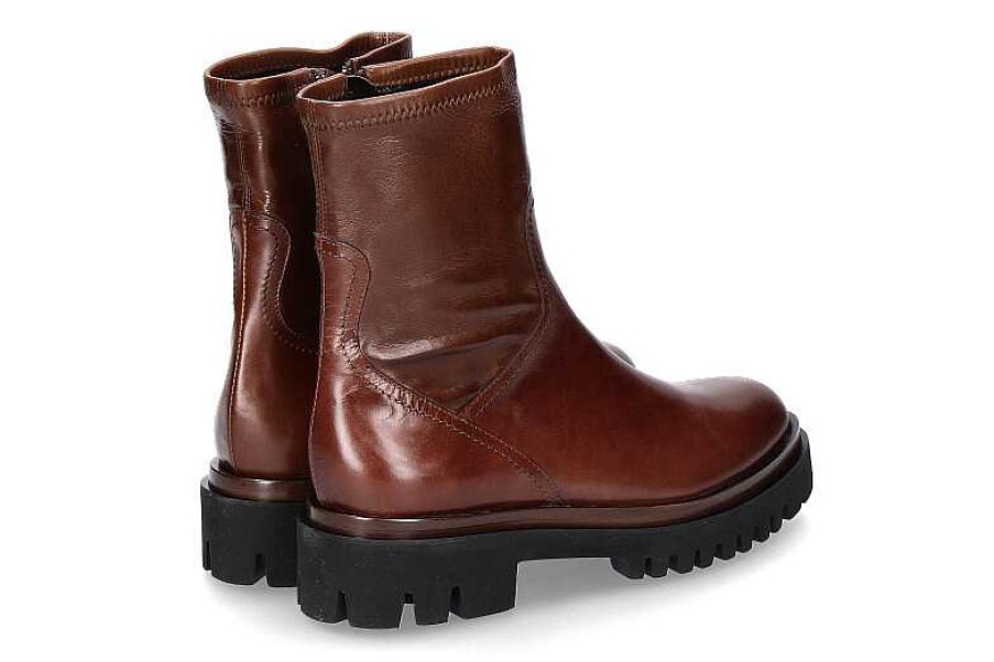 Booties | Truman's Truman'S Ankle Boots Vitello Moro Stretch