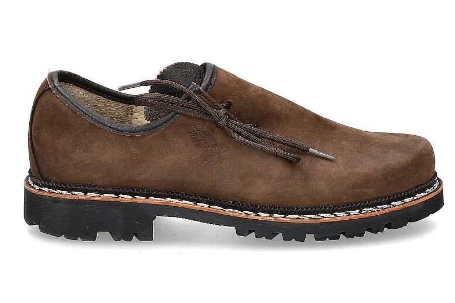 Traditional Brogues | Meindl Meindl Haferlschuh "Rottach Brown Nubuk Calf"