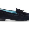 Flats | Thierry Rabotin Thierry Rabotin Slipper Bea Camoscio Navy