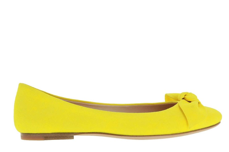 Ballet Flats | Unützer Unutzer Ballerina Camoscio Giallo