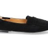 Flats | Pomme D'Or Pomme D'Or Slipper Camoscio Nero Cuoio Nero