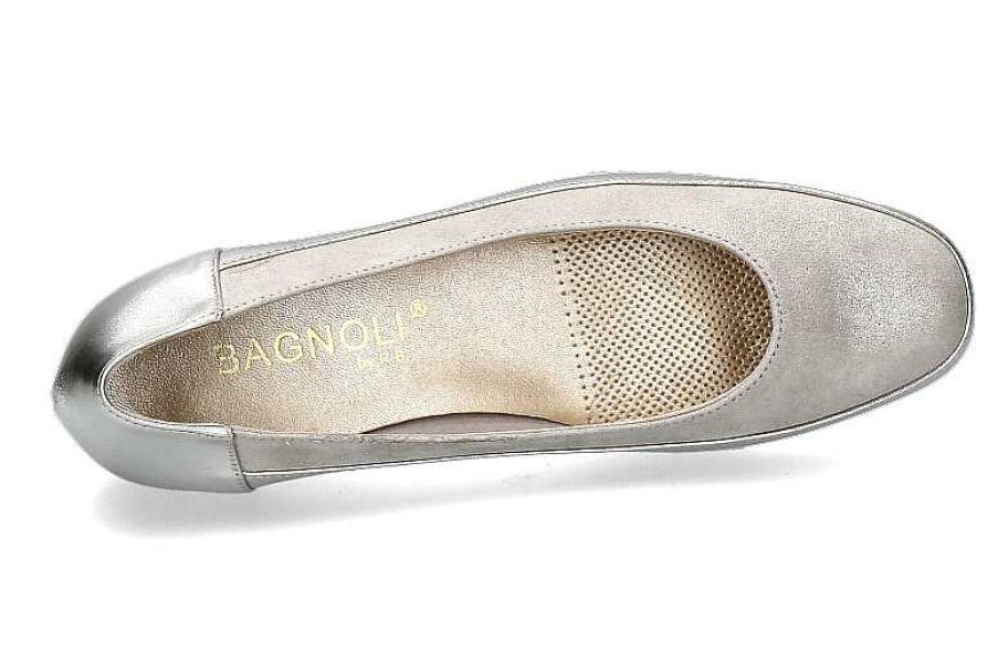 Flats | Bagnoli Bagnoli Slipper Luxor 265 Argento