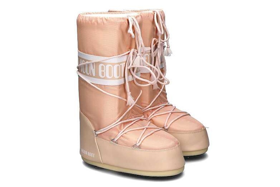 Booties | Moon Boot Moon Boot Snow Boots Icon Nylon Bisque