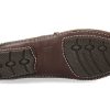 Moccasins | Moreschi Moreschi Moccasin Bahamas Perforato Marrone Scuro