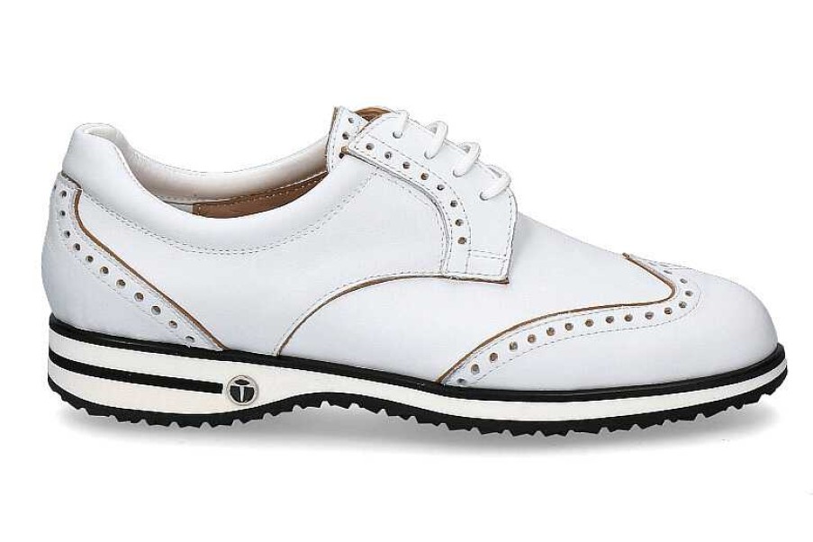 Golf Shoes | Tee Golf Shoes Tee Golf Shoes Women'S Golf Shoe Sally Vitello Bianco