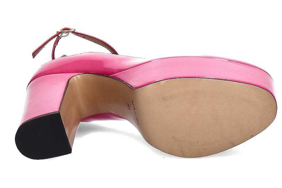 Pumps | Bianca Di Bianca Di Platform Pumps Vernice Fuxia