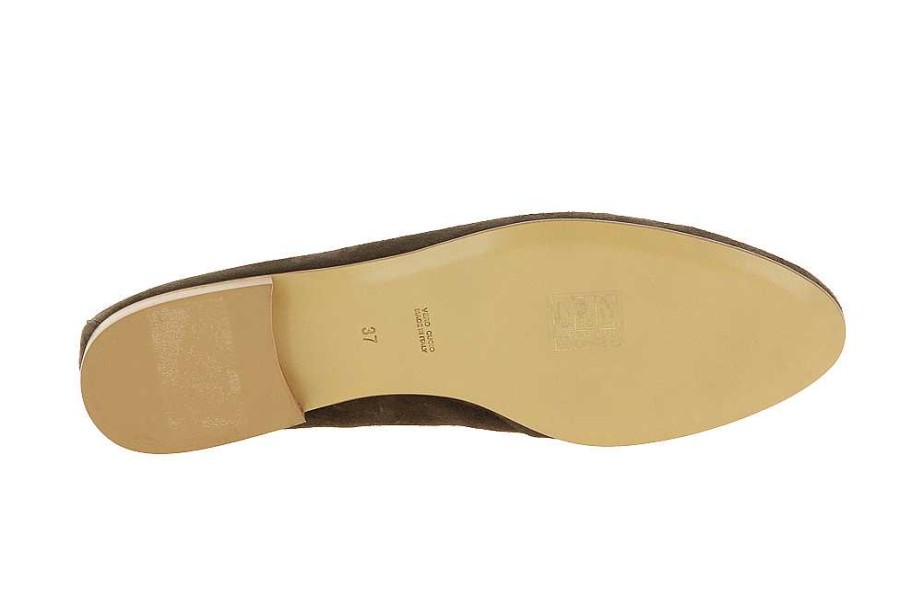 Flats | ScarpaRossa Scarparossa Slipper Agostini Camoscio Queen Marrone 5248