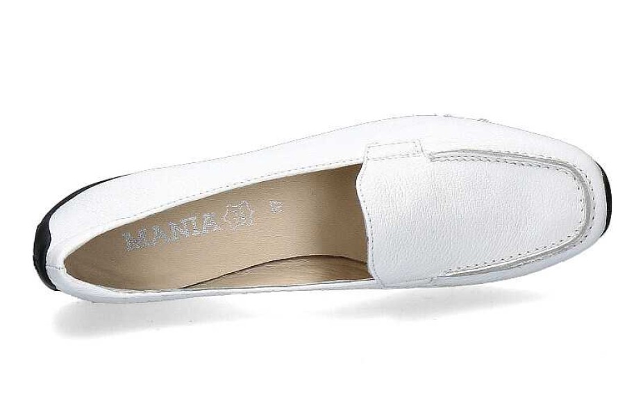 Flats | Mania Mania Slipper Nappa Bianco