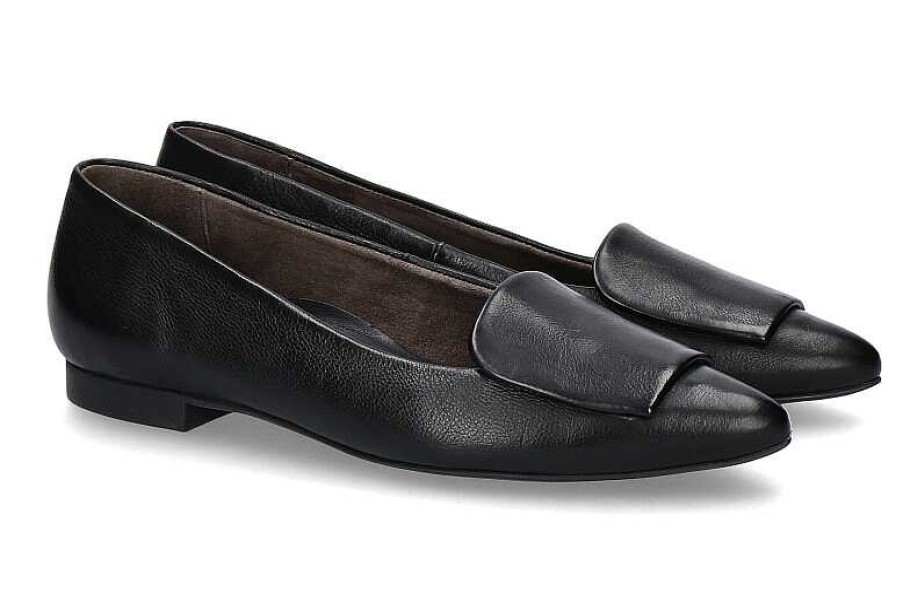 Ballet Flats | Paul Green Paul Green Ballerina Prime Calf- Schwarz