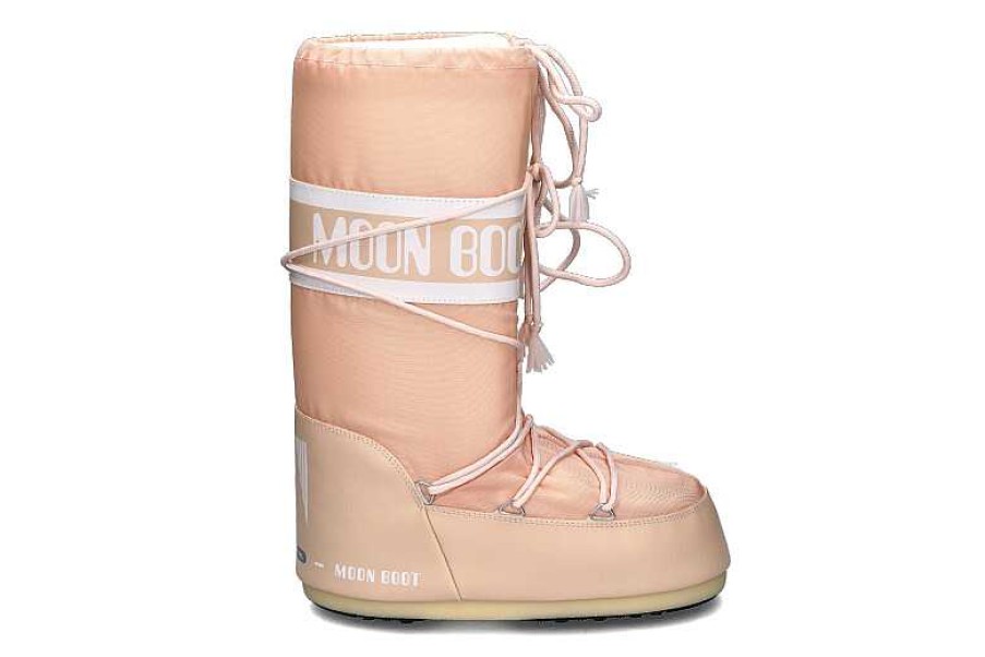 Booties | Moon Boot Moon Boot Snow Boots Icon Nylon Bisque