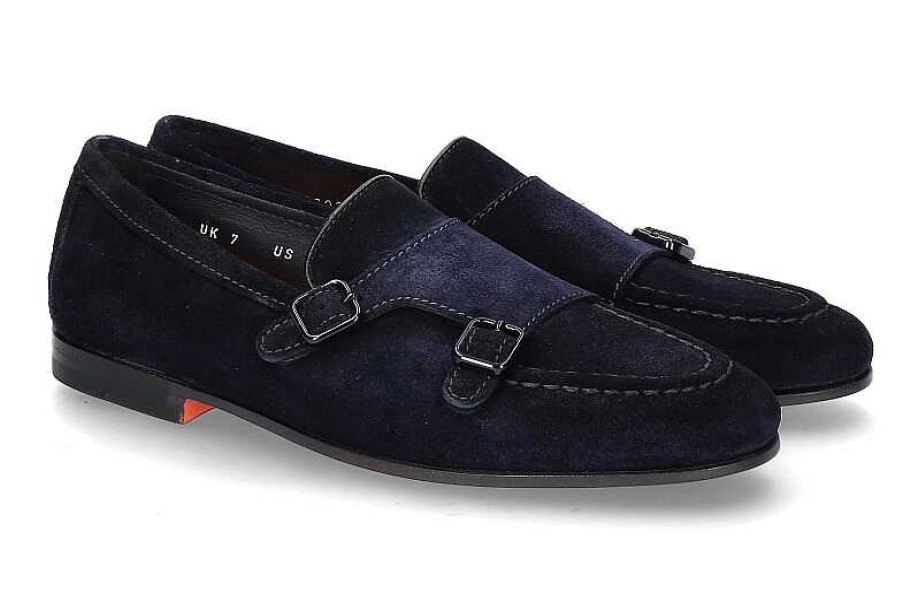 Loafers | Santoni Santoni Men 'S Loafer Carlos- Blau