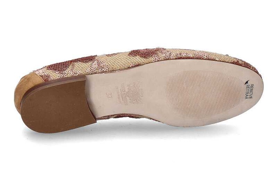 Flats | Pedro Miralles Pedro Miralles Slipper Floresa Braun Rose