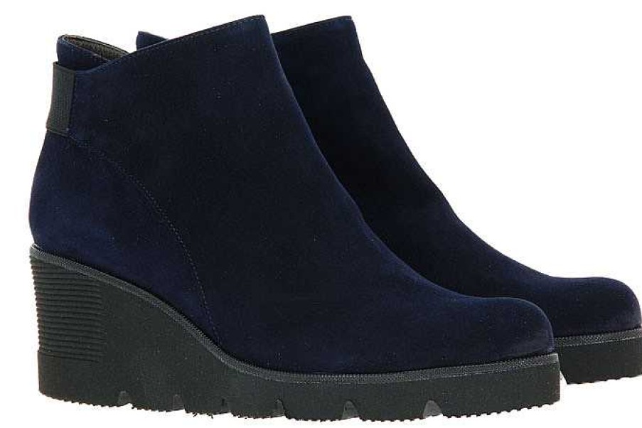 Ankle Boots | Brunate Brunate Wedge Ankle Boots Neon Camoscio Blu