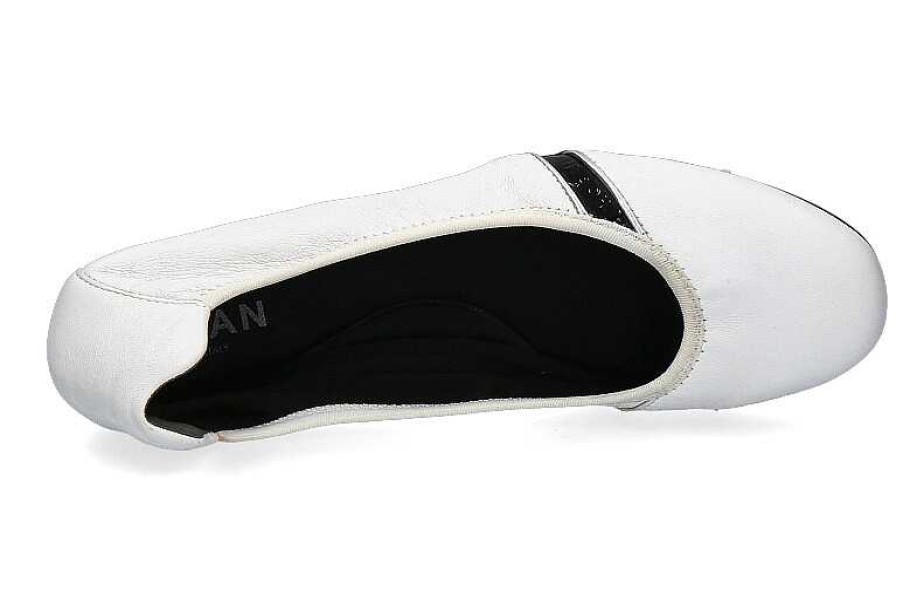 Ballet Flats | Hogan Hogan Ballerina Nappa Argento Bianco