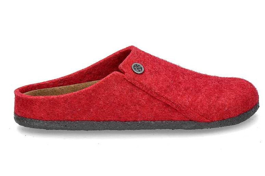 House Slippers | Birkenstock Birkenstock Clogs Schmal Zermatt Rivet Basic Red