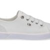 Sneakers | Tommy Hilfiger Tommy Hilfiger Women'S Sneaker Vulc Canvas Weiss