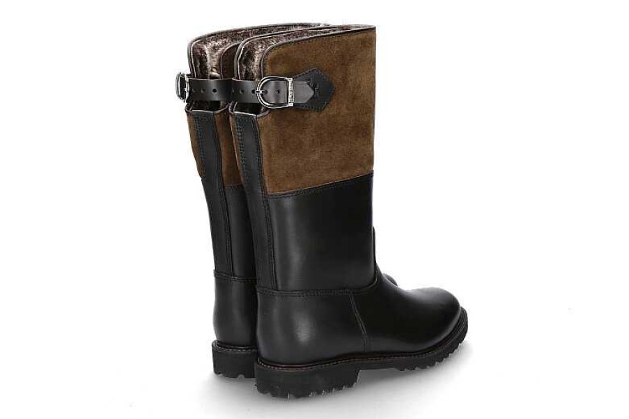 Warm Lining | Ludwig Reiter Ludwig Reiter Boots Lined Maronibrater Juchtenleder Mocca Velours Jagdgrun