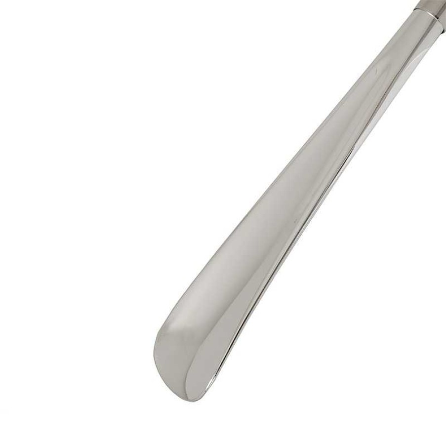 Shoehorn | Pasotti Pasotti Shoehorn Luzifer Nero Silver