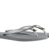 Mules | Havaianas Havaianas Toe Sandals Crystal Poem Steel Gray