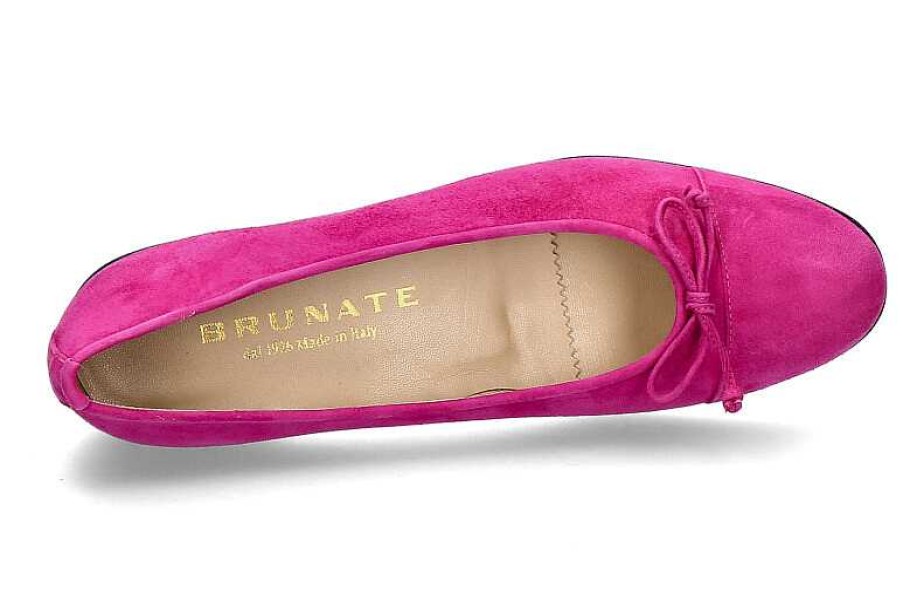 Ballet Flats | Brunate Brunate Ballerina Flex Camoscio- Fuxia Pink