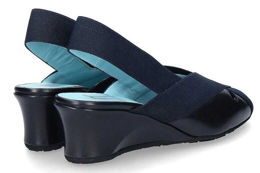 Sandals | Thierry Rabotin Thierry Rabotin Wedge Sandals Carma Nappa Navy