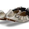 Ballet Flats | Casadei Casadei Ballerina Queen Bee Flash- Goldust