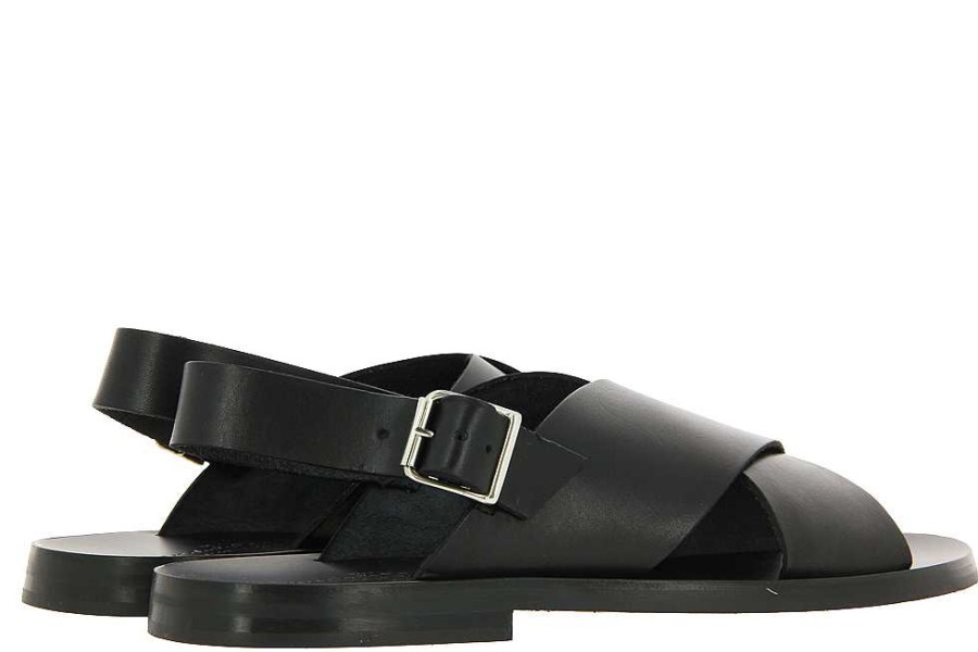 Sandals | Emozioni Emozioni Sandale Leather M7162 Black