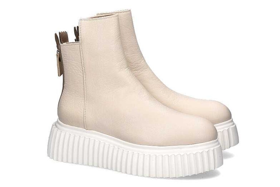 Booties | AGL Attilio Giusti Leombruni Attilio Giusti Leombruni Boots Nappa Ice Milk