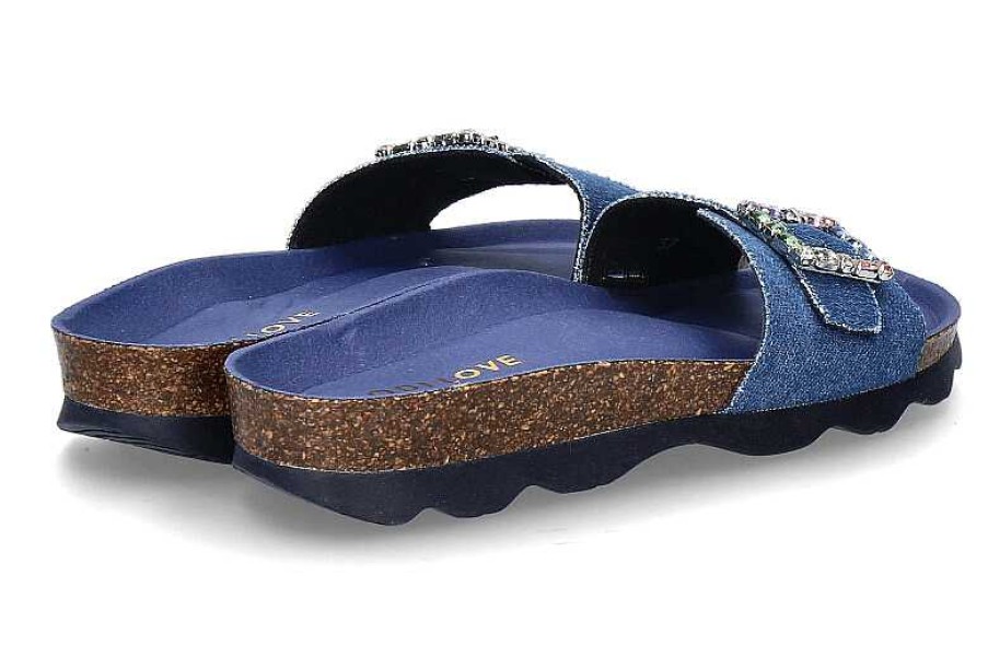 Mules | Lodi Lodi Mules Bipa Tejano Jeans- Blau