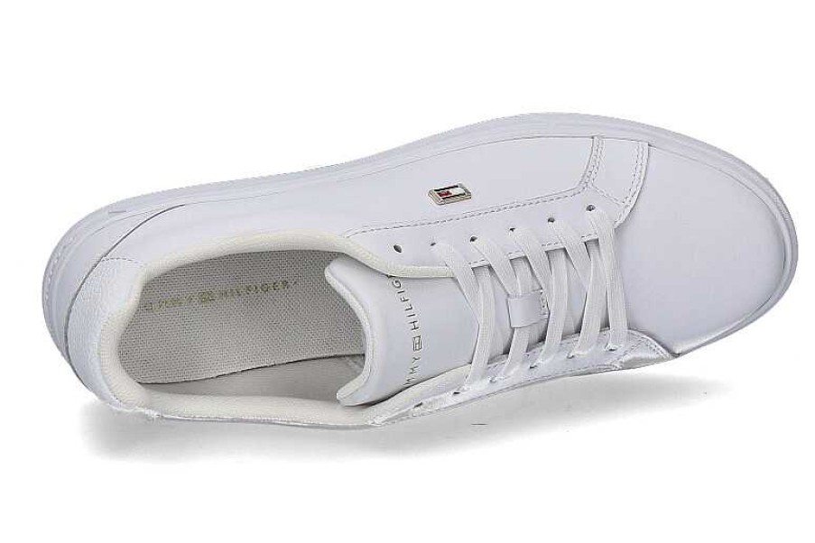 Sneakers | Tommy Hilfiger Tommy Hilfiger Damen- Sneaker Flag Court White