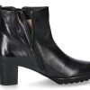 Ankle Boots | Hassia Hassia Ankle Boots Turin Weite-H Leder Schwarz