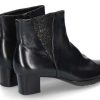 Ankle Boots | Hassia Hassia Ankle Boots Sevilla Weite-G Nappalux Black Antracit