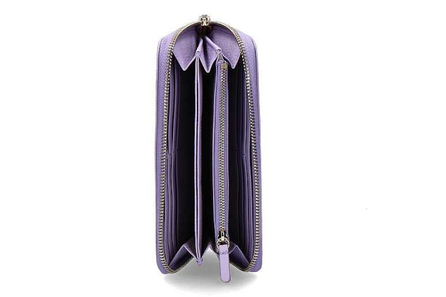 Wallets | Coccinelle Coccinelle Wallet Metallic Soft Lavender