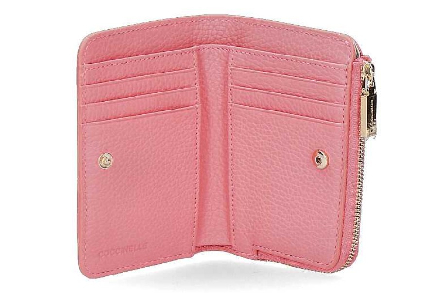 Wallets | Coccinelle Coccinelle Wallet Softy - Corale