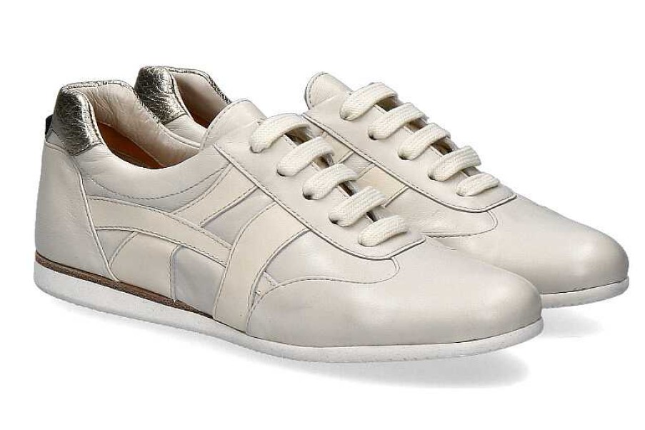 Sneakers | Truman's Truman'S Sneaker Nappa Avorio Carezza Panna