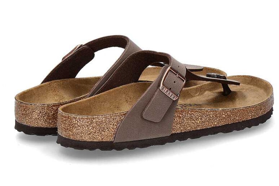 Sandals | Birkenstock Birkenstock Mules Schmal Gizeh Nubuk Mocca