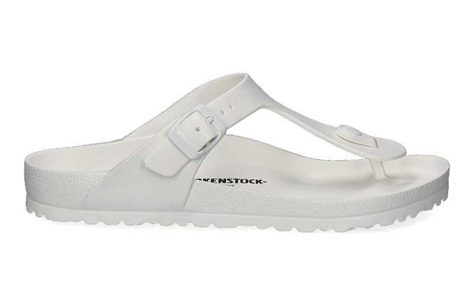 House Slippers | Birkenstock Birkenstock Mules Gizeh Eva Normal White