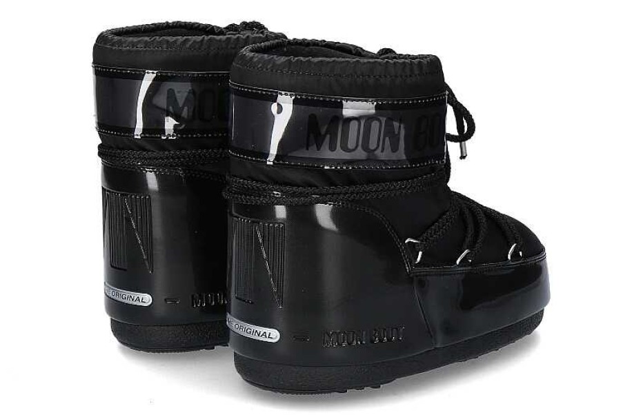 Booties | Moon Boot Moon Boot Classic Low Glance Black