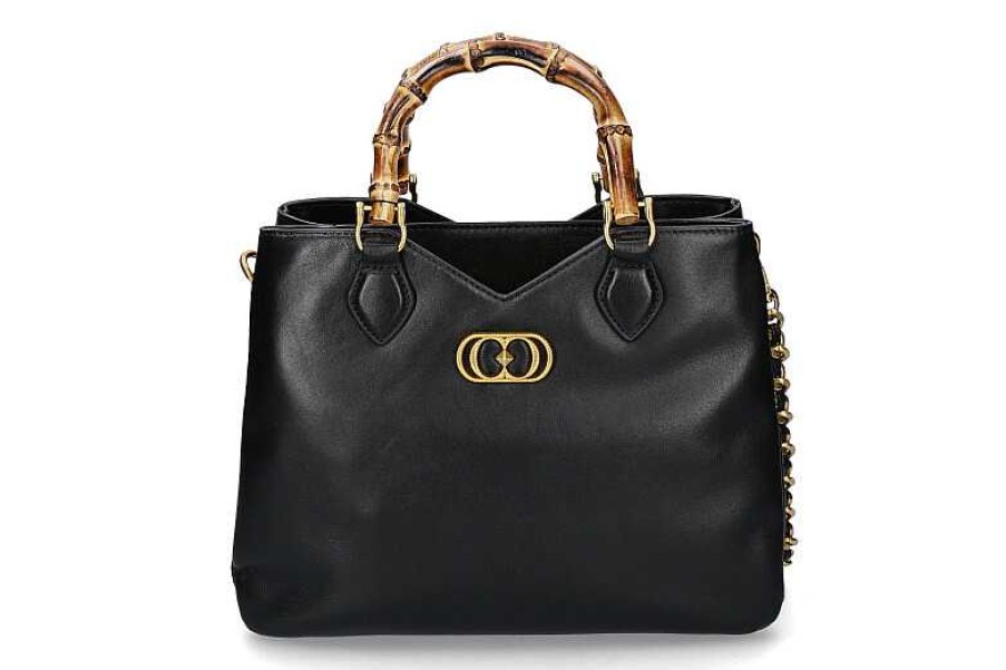 Hand Bags | La Carrie La Carrie Handle Bag Transition Bellows Leather Suede Black