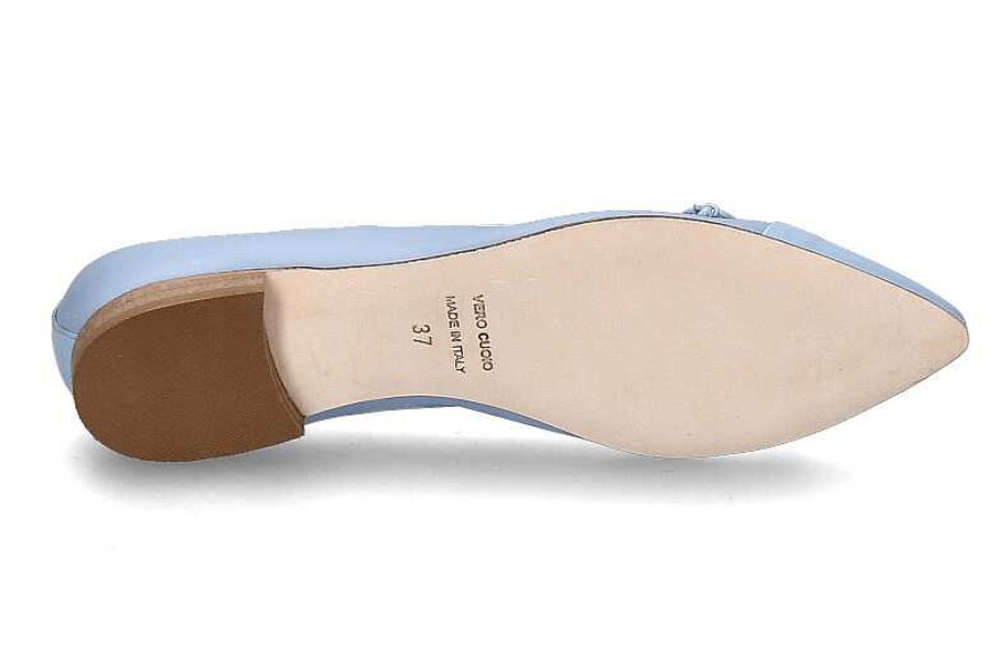 Ballet Flats | Lorbac Scarparossa By Lorbac Ballerina Flory Nappa- Panama Blue