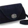 Hand Bags | dirndl + bua Dirndl + Bua Shoulder Bag Helga Ziegenvelours- Ozean Blau