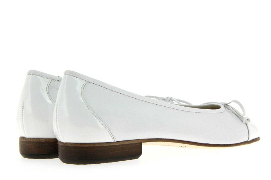 Ballet Flats | Gabriele Gabriele Ballerina Vernice Bianco Naplux Bianco