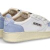 Sneakers | Autry Autry Sneaker For Women Medalist Suede/Leather Sl32- White/Light Blue