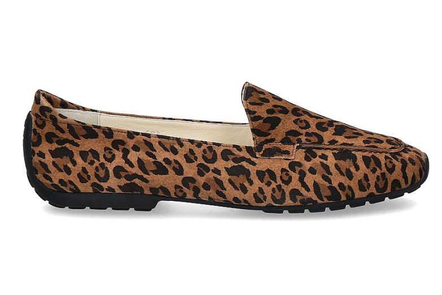 Flats | Mania Mania Loafer Camoscio Leopardino