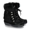 Fur Boots | Oscar Sport Oscar Sport Fur Ankle Boots "Benny-Nero"